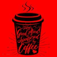 Today's Good Mood Is Sponsored By Coffee Lover Santa Hat thumb 1