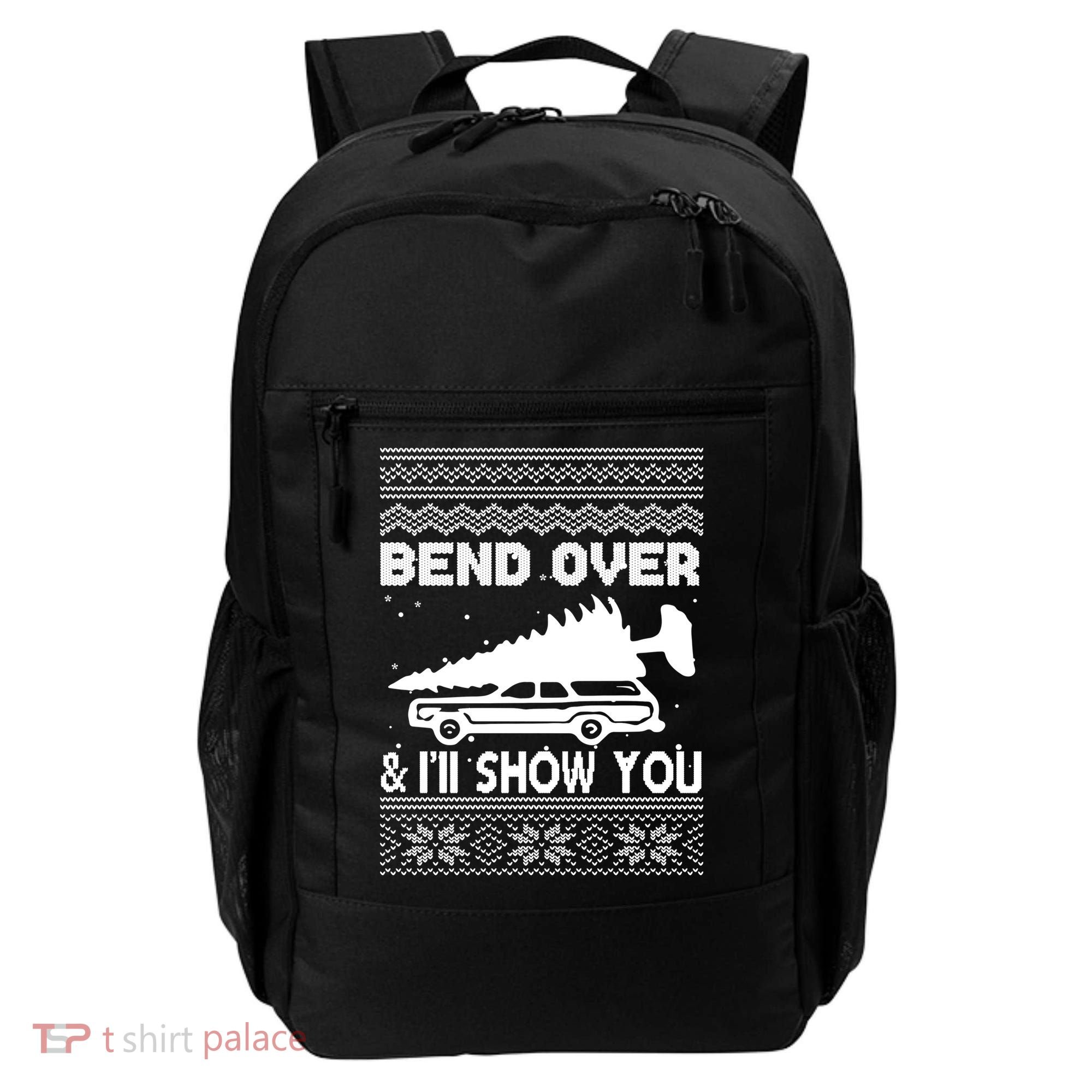 Todd Margo Couples Ugly Christmas Vacation I'll Show You Backpack
