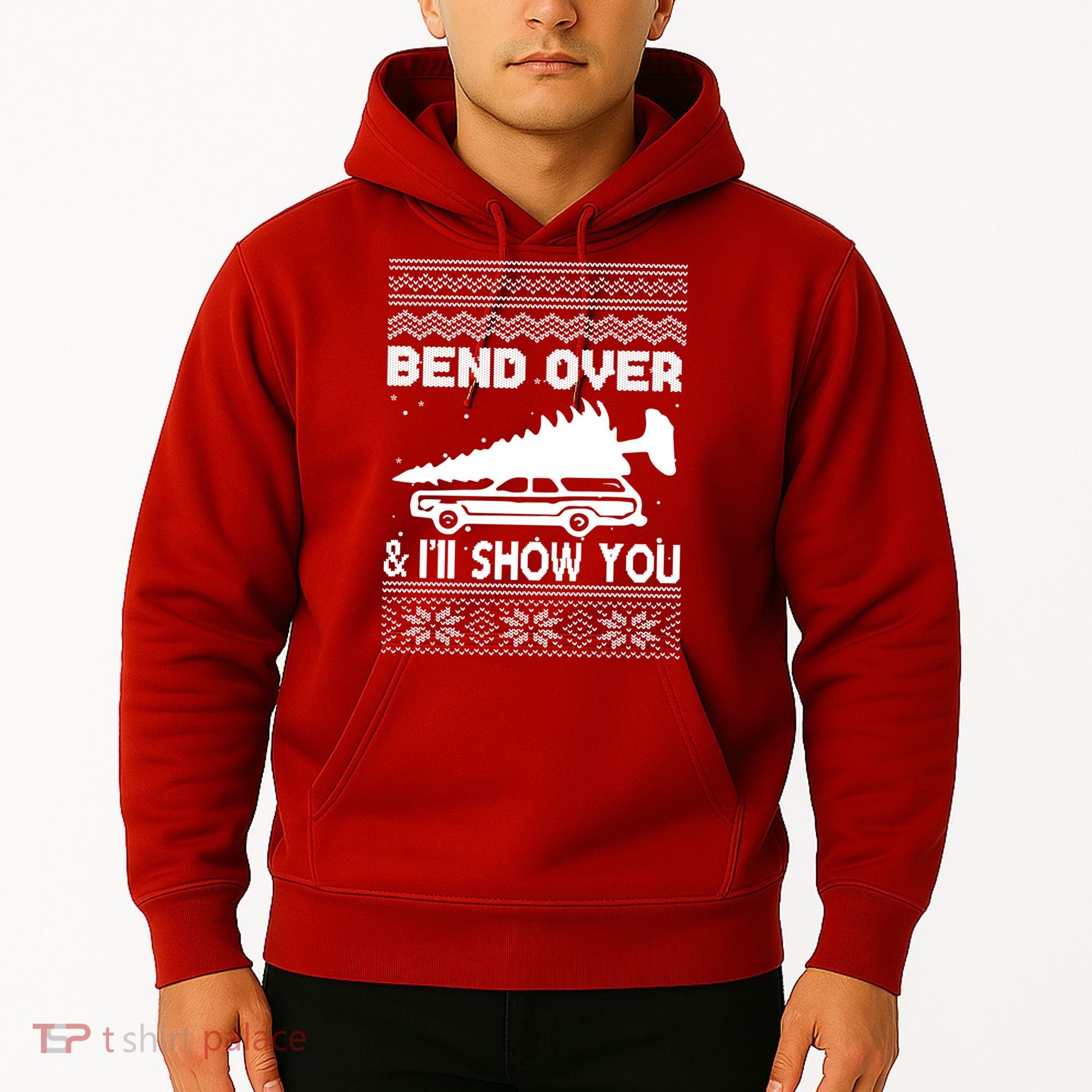 Todd Margo Couples Ugly Christmas Vacation I'll Show You Hoodie