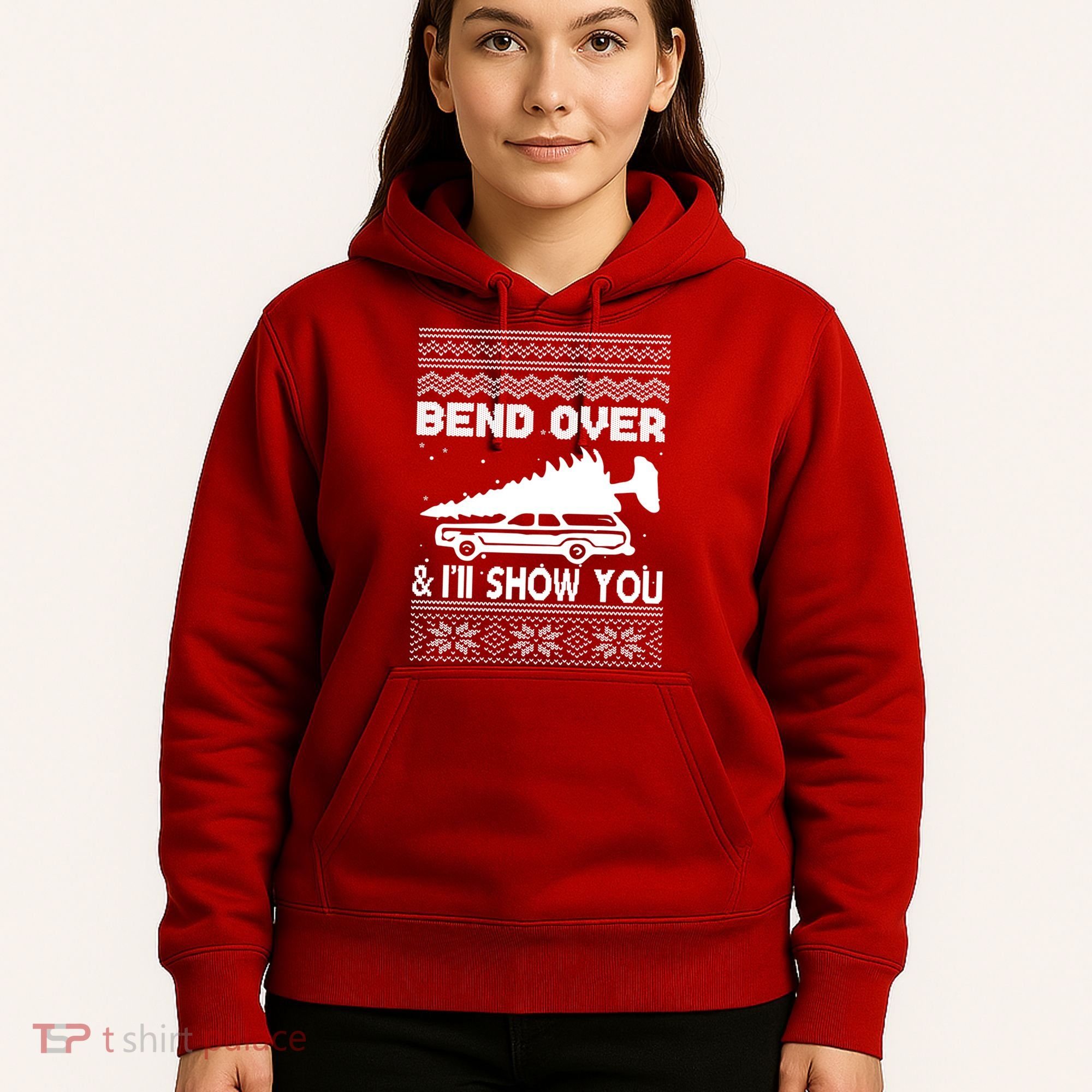 Todd Margo Couples Ugly Christmas Vacation I'll Show You Hoodie