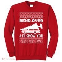 Todd Margo Couples Ugly Christmas Vacation I'll Show You Sweatshirt thumb 0