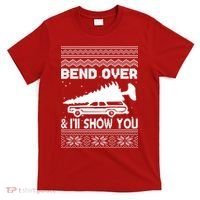 Todd Margo Couples Ugly Christmas Vacation I'll Show You T-Shirt thumb 0