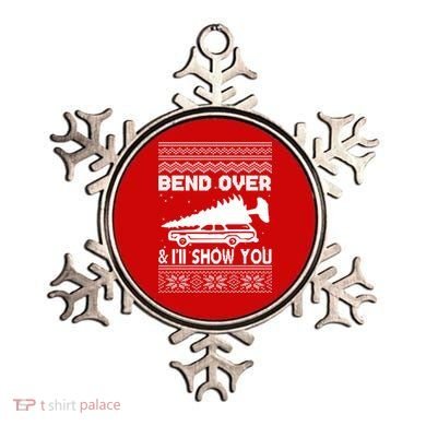Todd Margo Couples Ugly Christmas Vacation I'll Show You Ornament