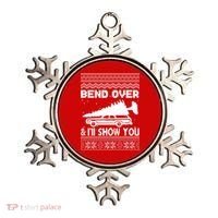 Todd Margo Couples Ugly Christmas Vacation I'll Show You Ornament thumb 0