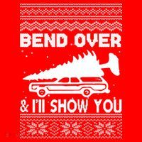 Todd Margo Couples Ugly Christmas Vacation I'll Show You Women's Tank Top thumb 5