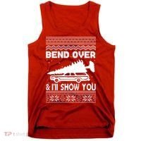 Todd Margo Couples Ugly Christmas Vacation I'll Show You Tank Top thumb 0