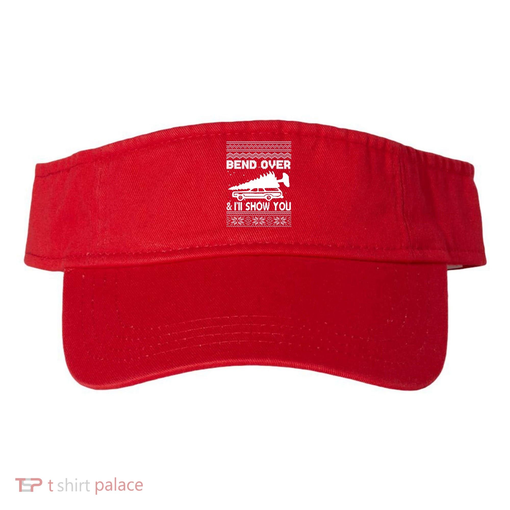 Todd Margo Couples Ugly Christmas Vacation I'll Show You Visor