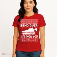 Todd Margo Couples Ugly Christmas Vacation I'll Show You Women's T-Shirt thumb 4