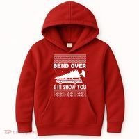 Todd Margo Couples Ugly Christmas Vacation I'll Show You Kids Hoodie thumb 0