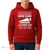 Todd Margo Couples Ugly Christmas Vacation I'll Show You Kids Hoodie thumb 4