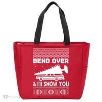 Todd Margo Couples Ugly Christmas Vacation I'll Show You Tote Bag thumb 0