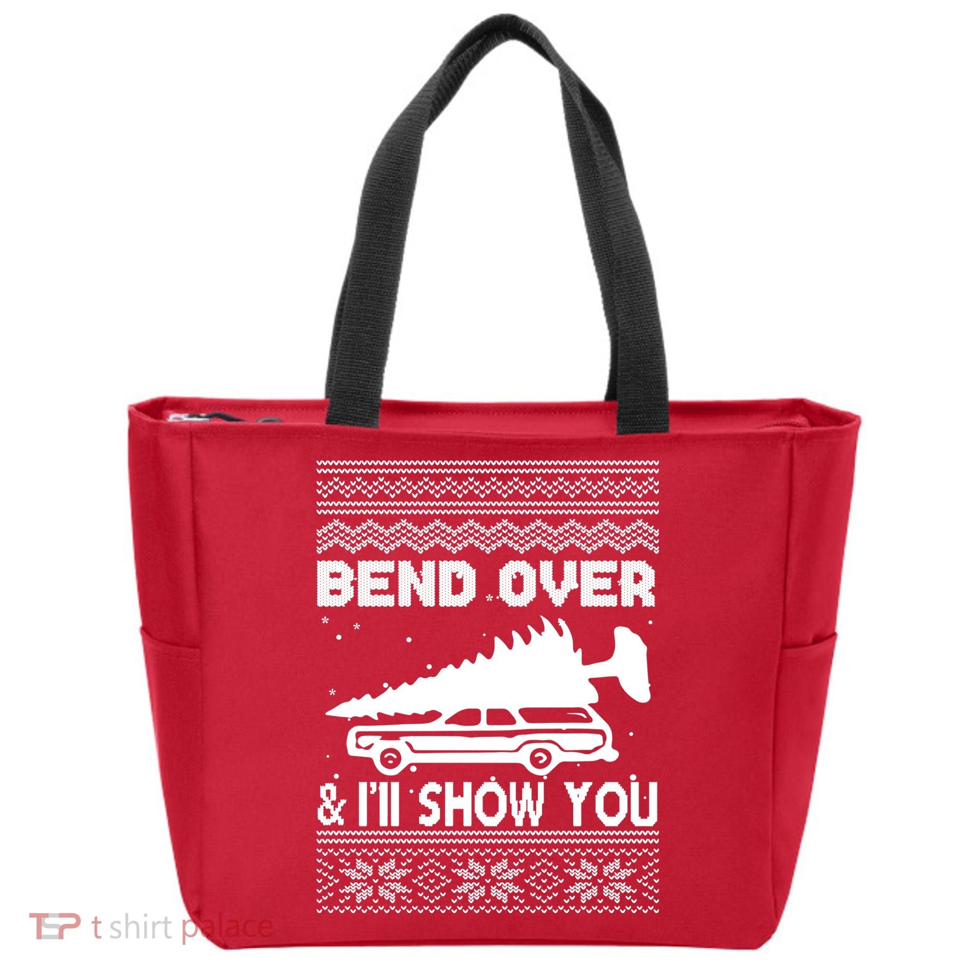 Todd Margo Couples Ugly Christmas Vacation I'll Show You Tote Bag