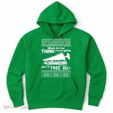 Todd Margo Couples Ugly Christmas Vacation Tree Hoodie