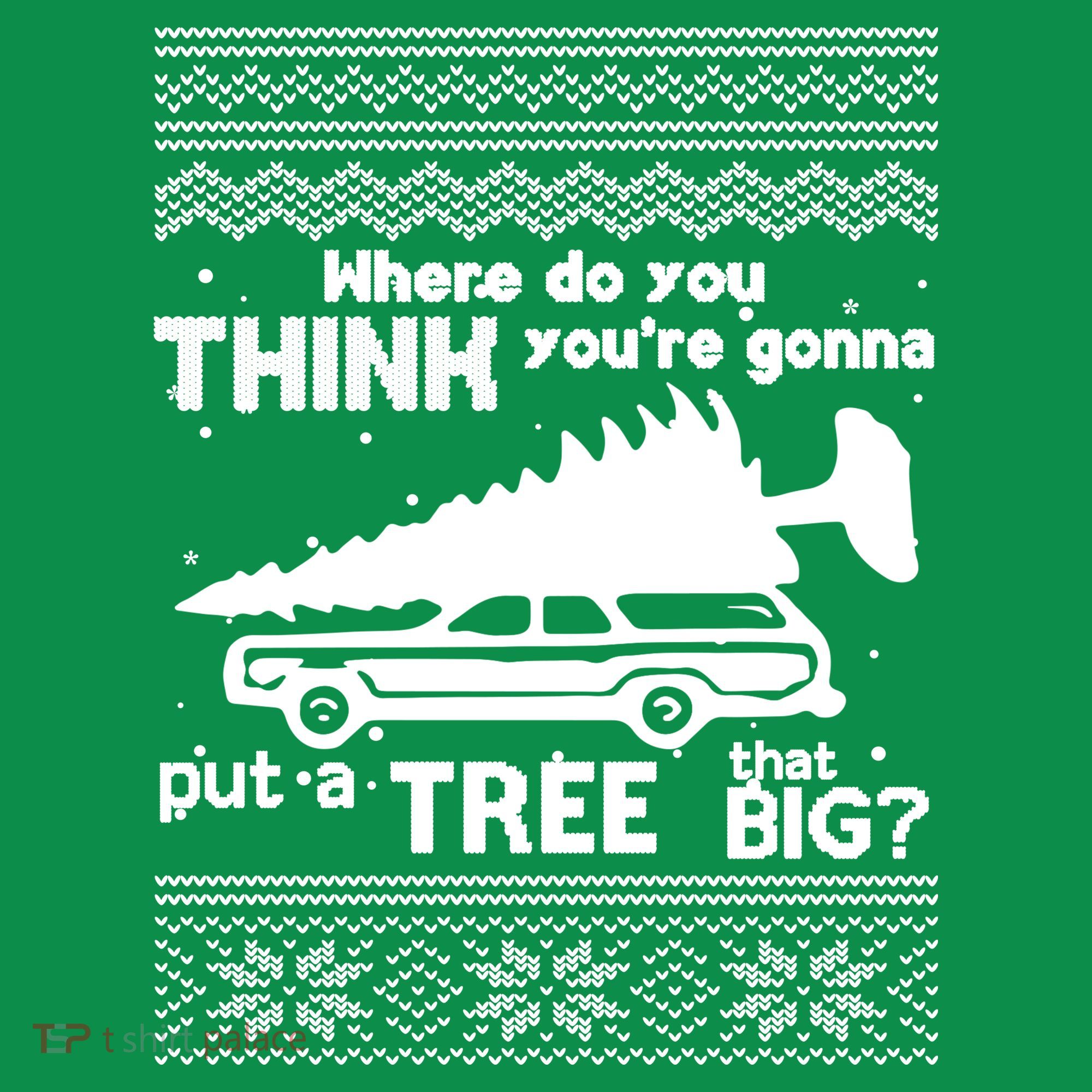 Todd Margo Couples Ugly Christmas Vacation Tree Ornament
