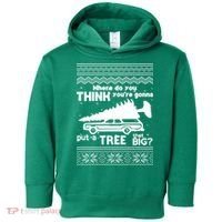Todd Margo Couples Ugly Christmas Vacation Tree Toddler Hoodie thumb 0