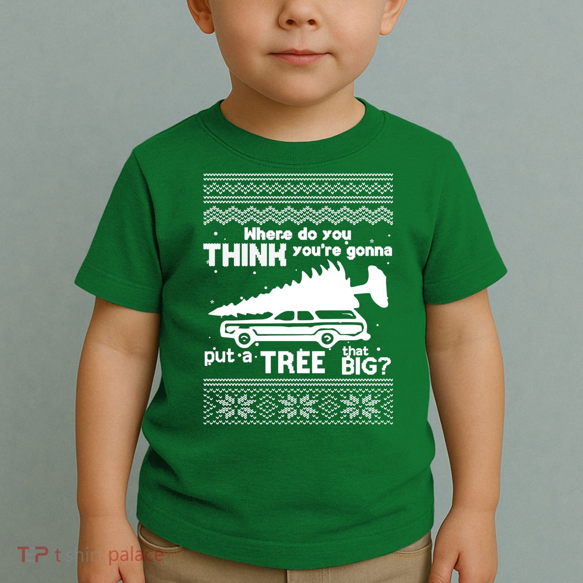 Todd Margo Couples Ugly Christmas Vacation Tree Toddler T-Shirt