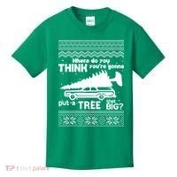 Todd Margo Couples Ugly Christmas Vacation Tree Kids T-Shirt thumb 0