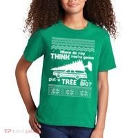 Todd Margo Couples Ugly Christmas Vacation Tree Kids T-Shirt thumb 2