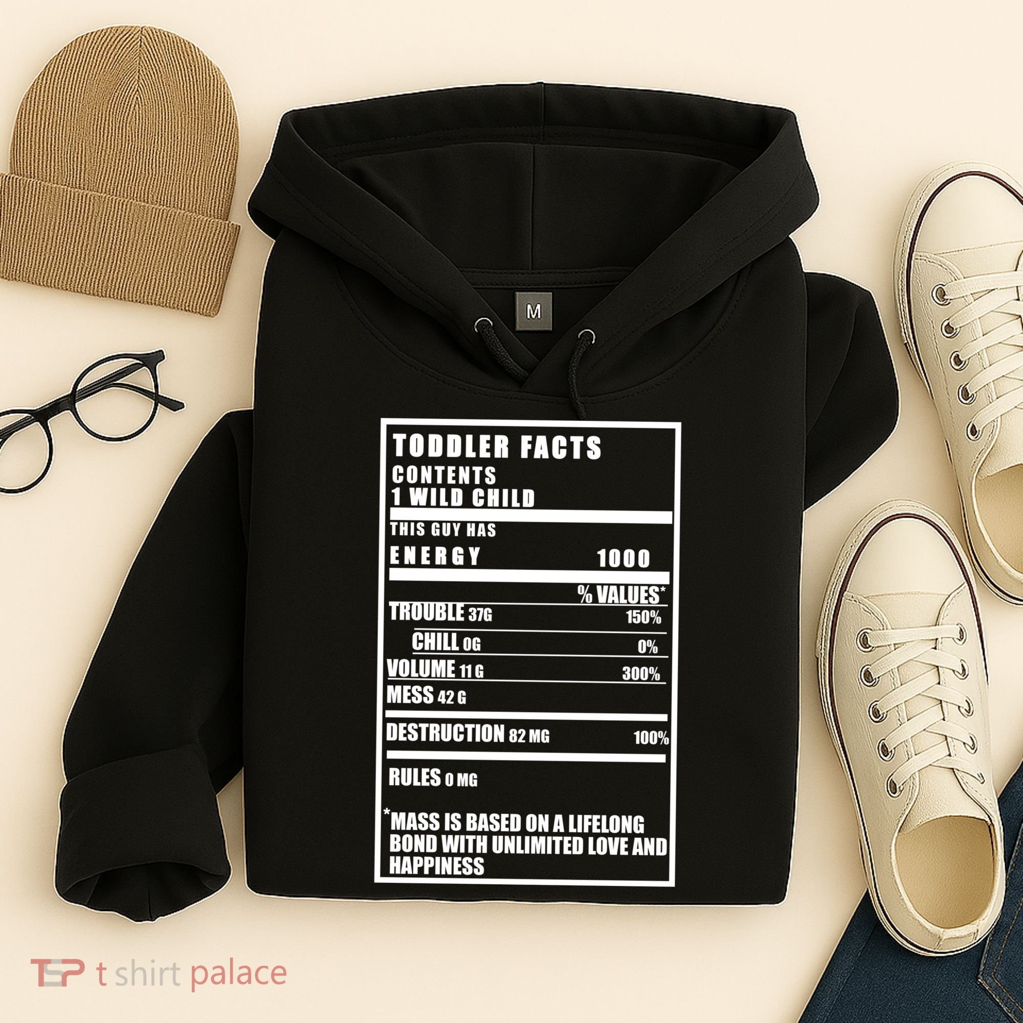 Toddler Nutrients Facts Hoodie