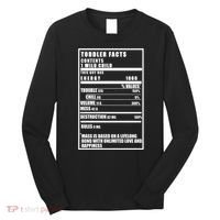 Toddler Nutrients Facts Long Sleeve Shirt thumb 0