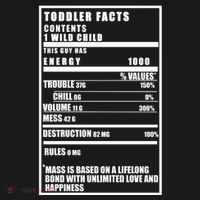 Toddler Nutrients Facts T-Shirt thumb 7