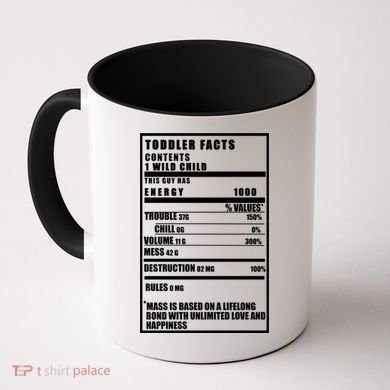 Toddler Nutrients Facts Coffee Mug