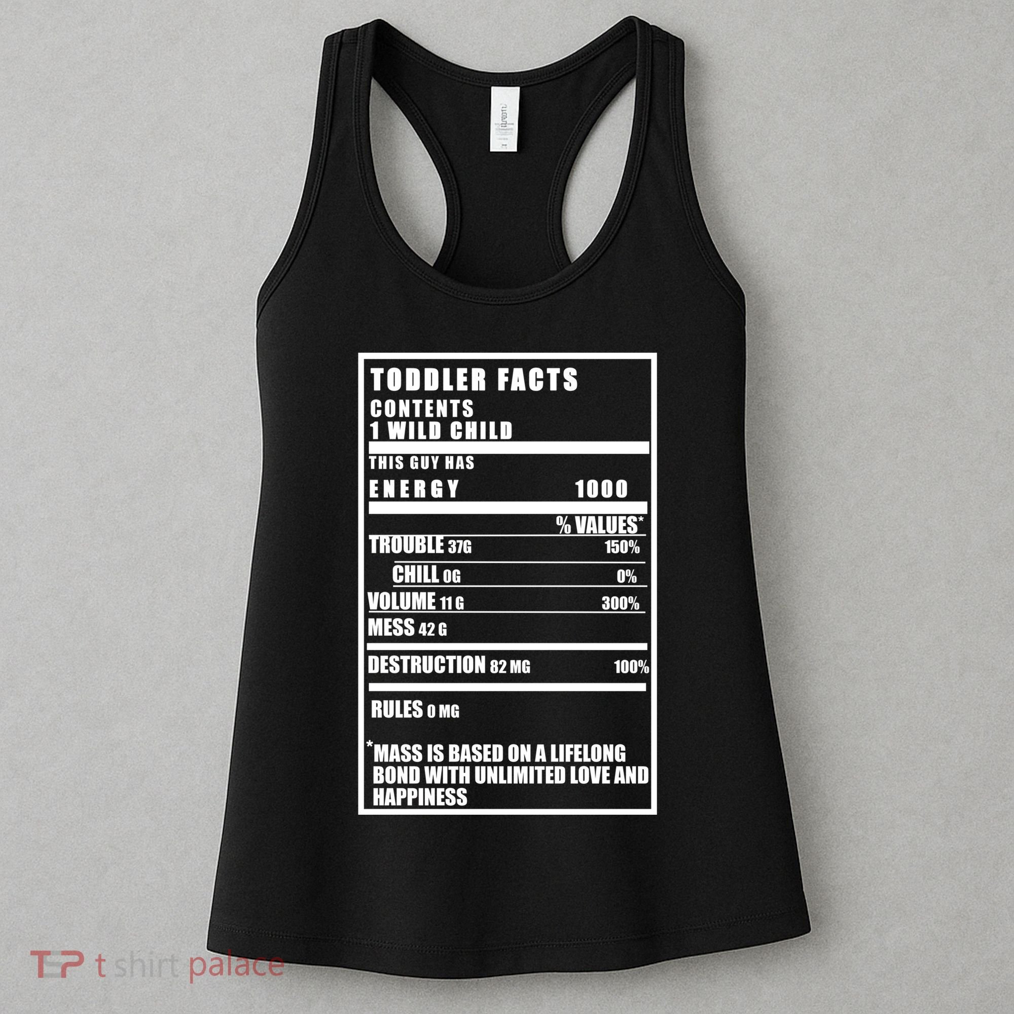 Toddler Nutrients Facts Women's Tank Top