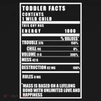 Toddler Nutrients Facts Women's T-Shirt thumb 6