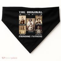The Original Founding Fathers Native American USA-Made Doggie Bandana thumb 0