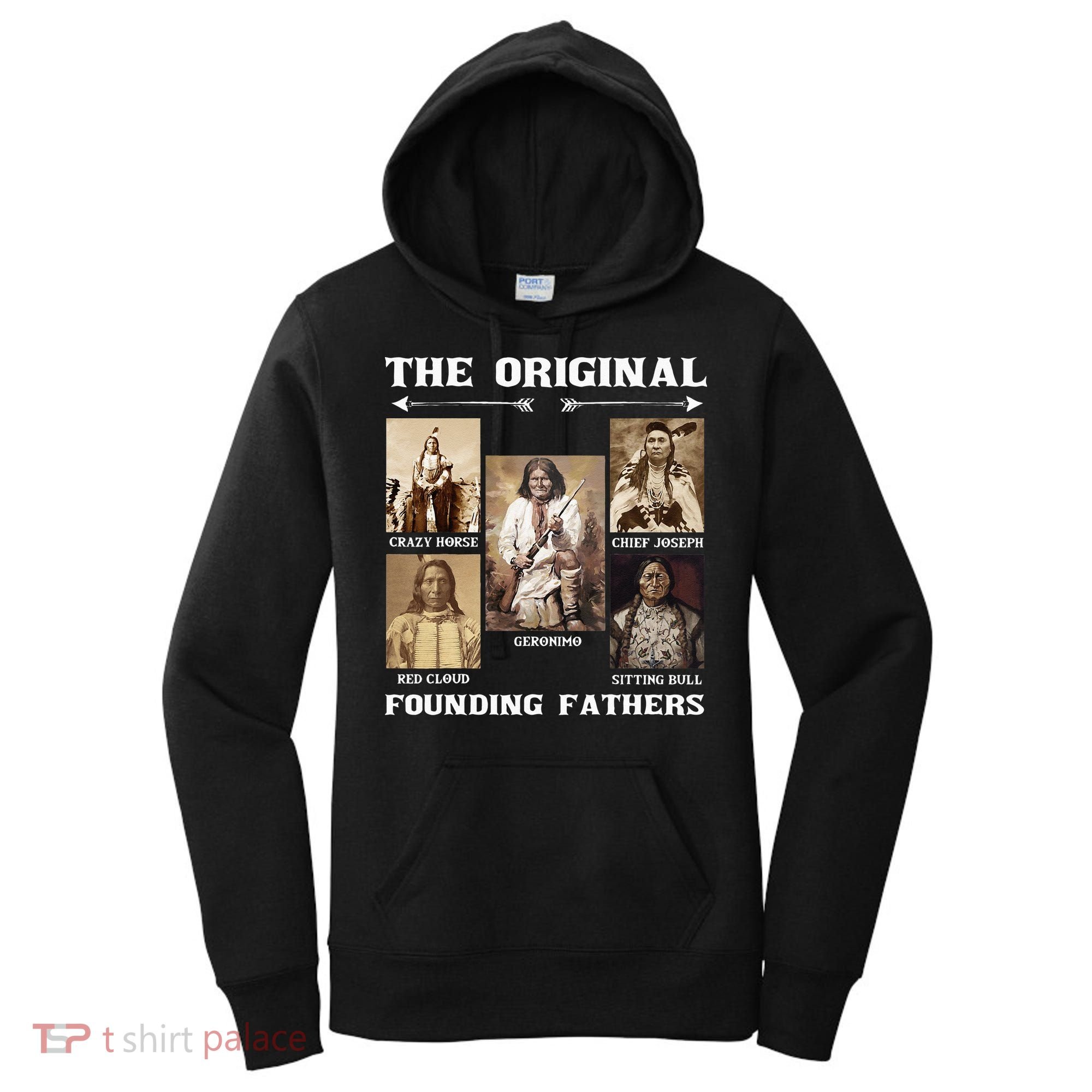 The Original Founding Fathers Native American Women's Hoodie