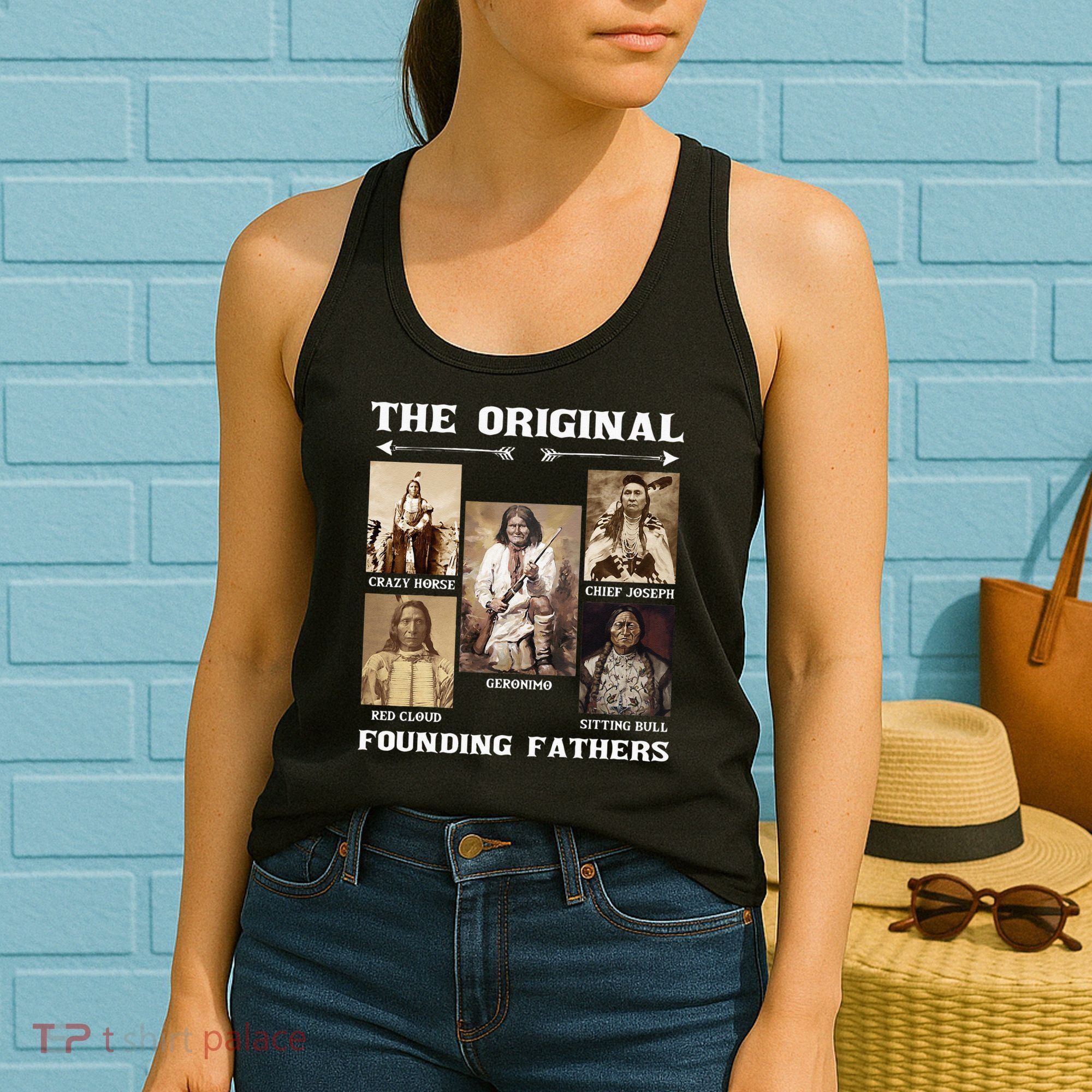 The Original Founding Fathers Native American Women's Tank Top