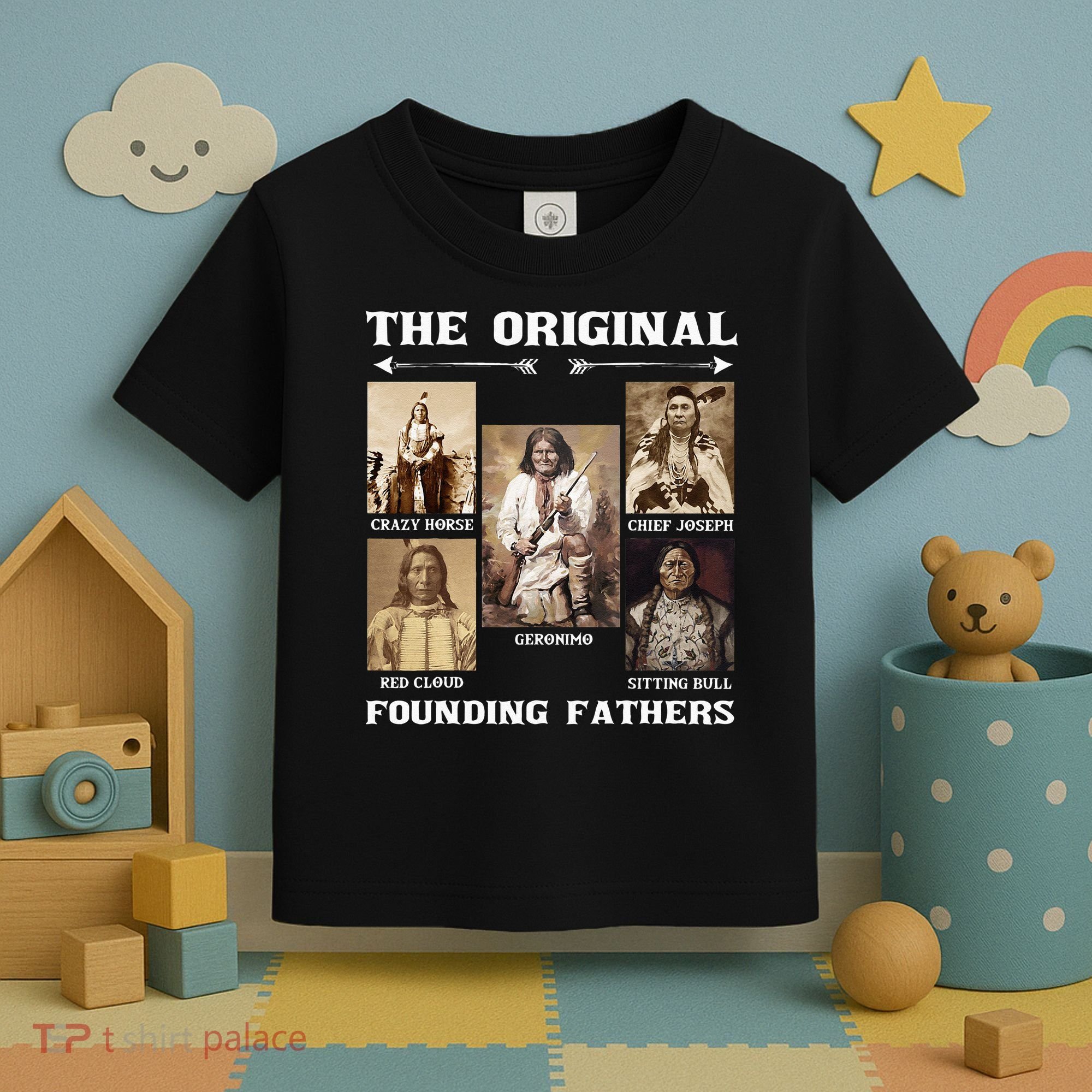The Original Founding Fathers Native American Toddler T-Shirt