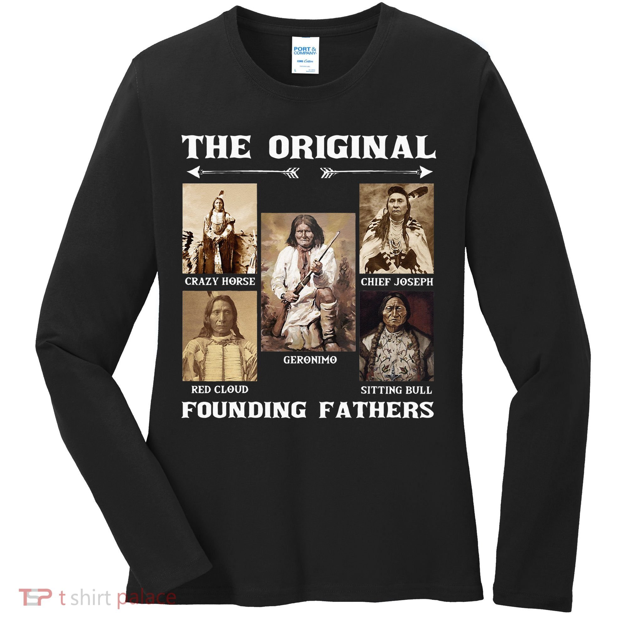 The Original Founding Fathers Native American Women's Long Sleeve Shirt