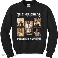 The Original Founding Fathers Native American Kids Sweatshirt thumb 0