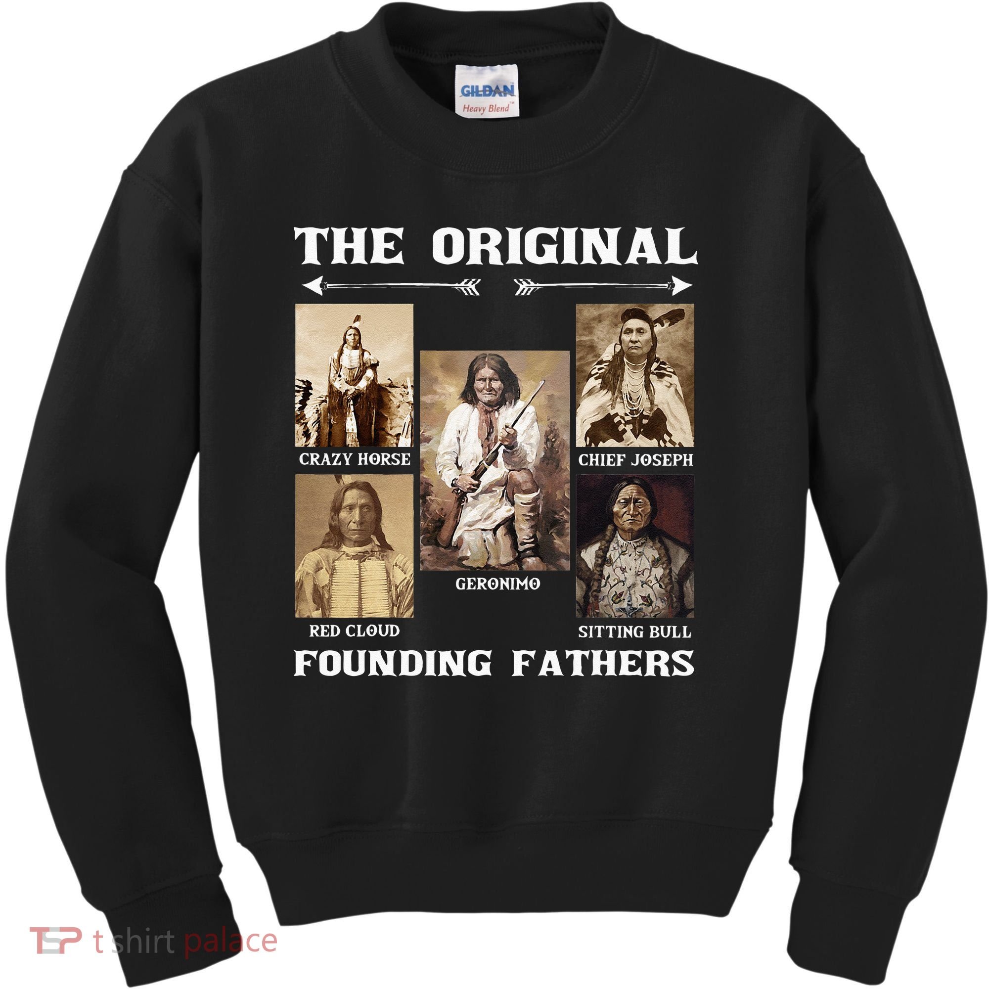 The Original Founding Fathers Native American Kids Sweatshirt
