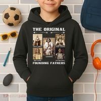The Original Founding Fathers Native American Kids Hoodie thumb 2