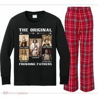 The Original Founding Fathers Native American Kids Long Sleeve Plaid Pajama Set thumb 0