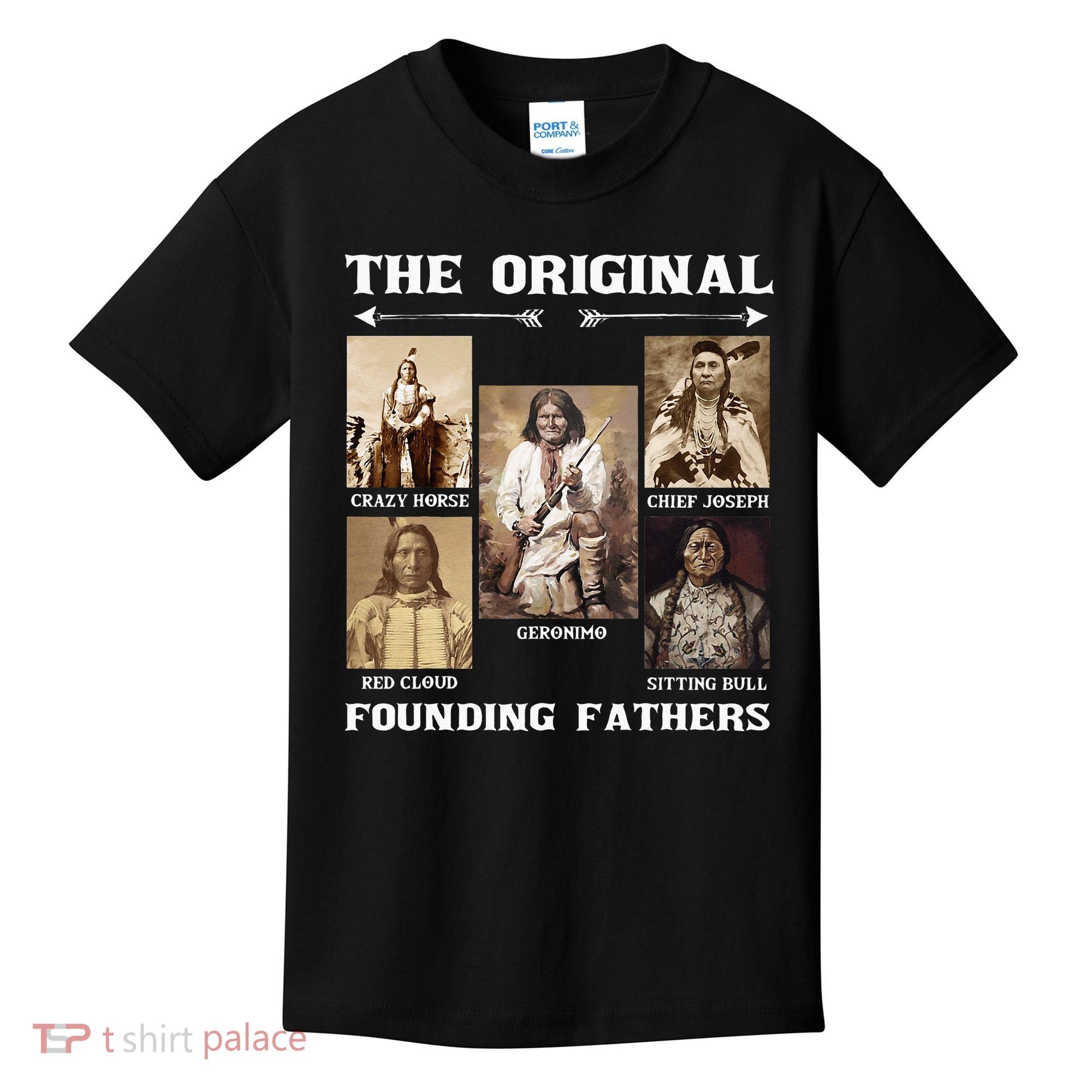 The Original Founding Fathers Native American Kids T-Shirt