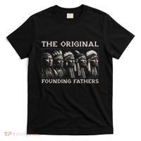 The Original Founding Fathers Vintage Native American Indian T-Shirt thumb 0