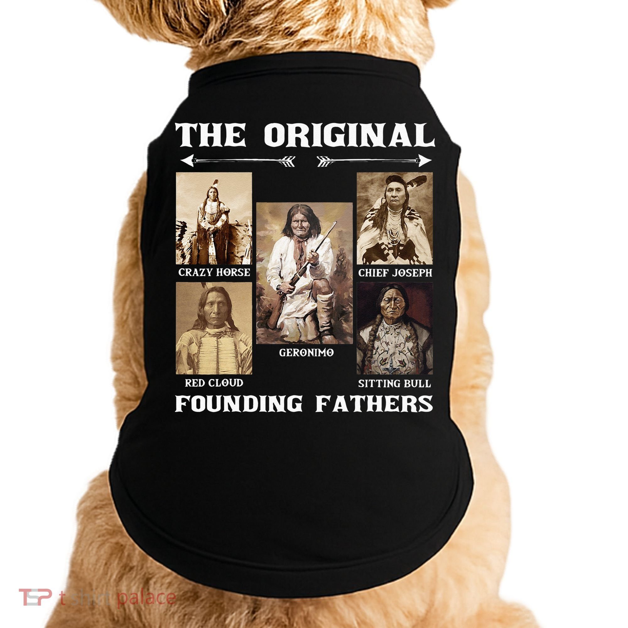 The Original Founding Fathers Native American Doggie Tank