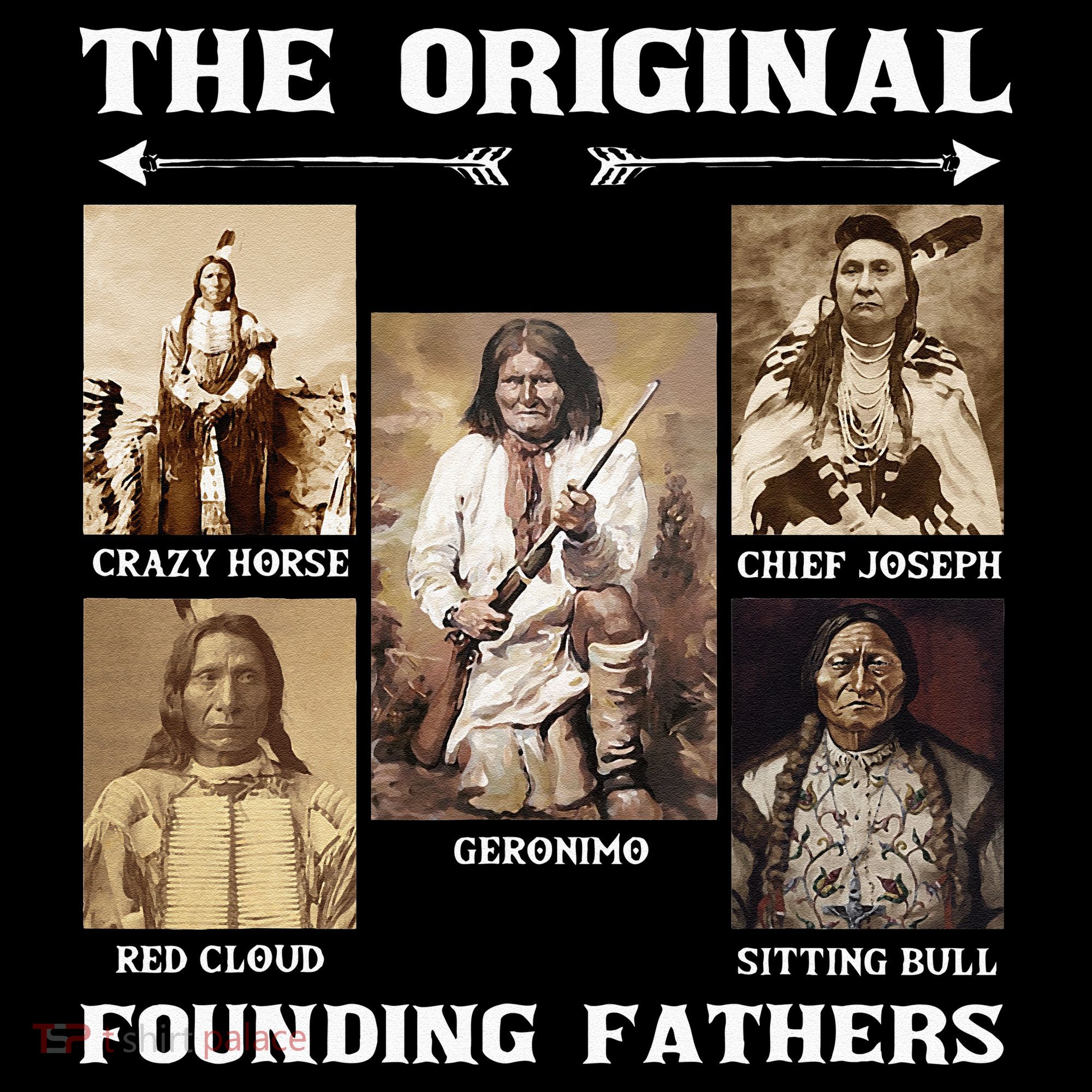 The Original Founding Fathers Native American Doggie Tank