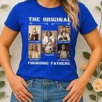 The Original Founding Fathers Native American Women's T-Shirt thumb 2
