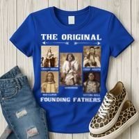 The Original Founding Fathers Native American Women's T-Shirt thumb 3