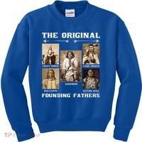 The Original Founding Fathers Native American Kids Sweatshirt thumb 0