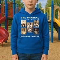 The Original Founding Fathers Native American Kids Hoodie thumb 2