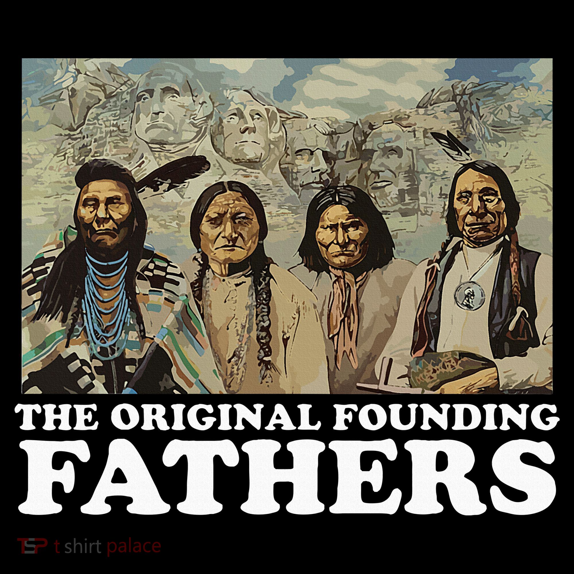 The Original Founding Fathers Native American Doggie Tank