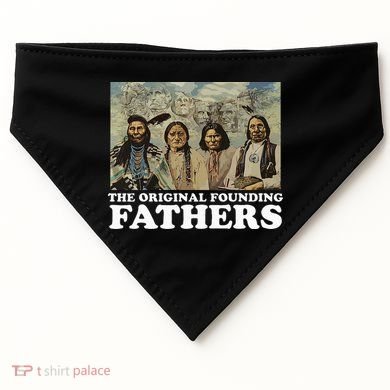 The Original Founding Fathers Native American USA-Made Doggie Bandana