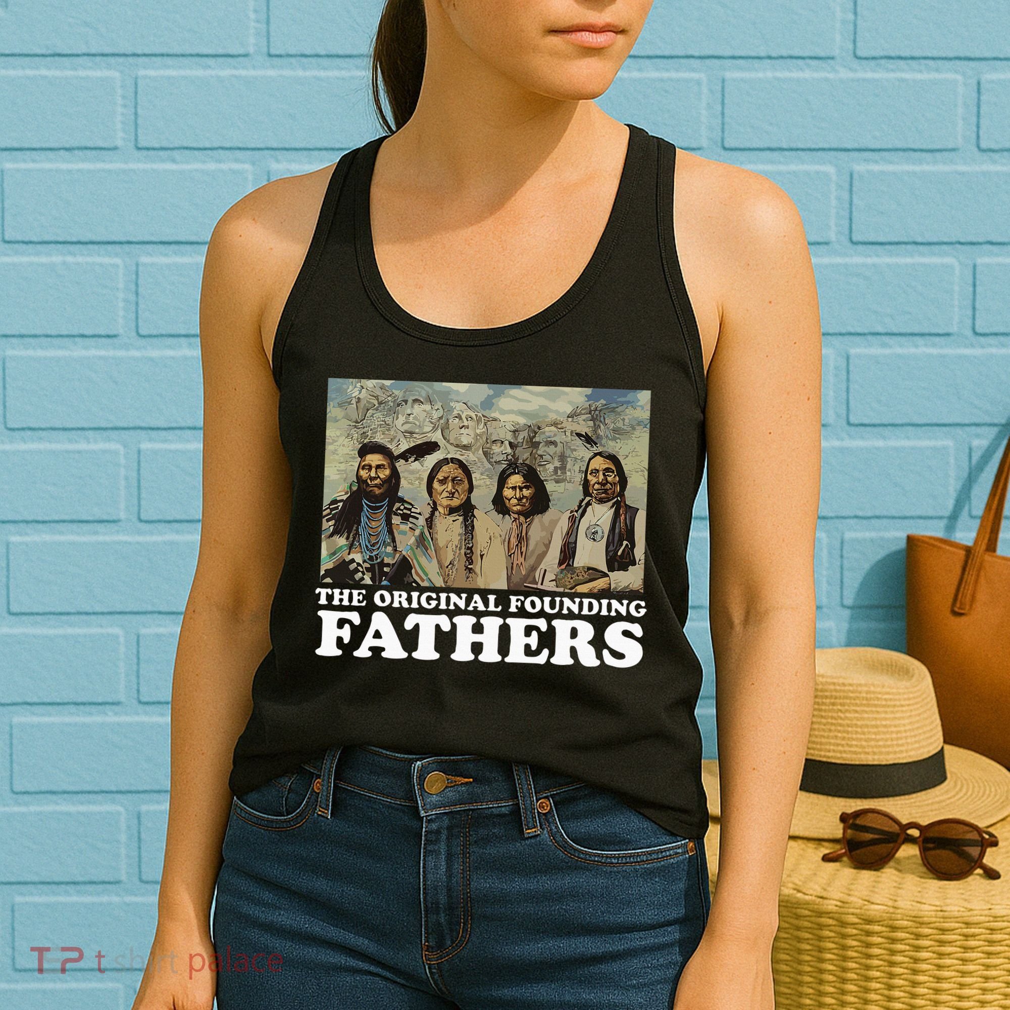 The Original Founding Fathers Native American Women's Tank Top