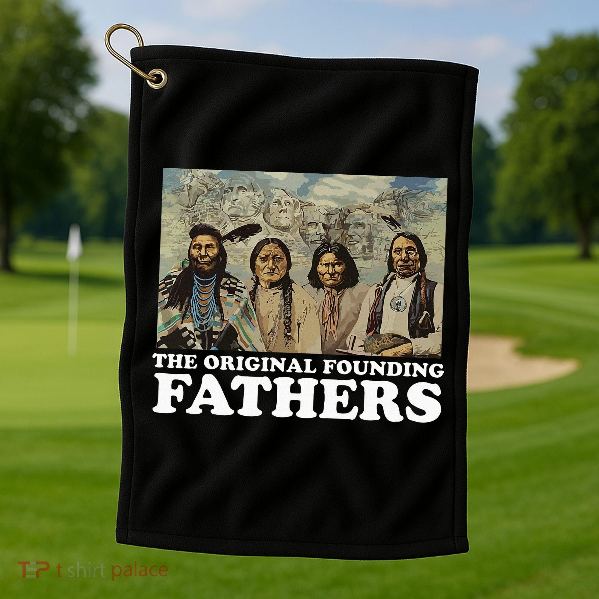 The Original Founding Fathers Native American Golf Towel