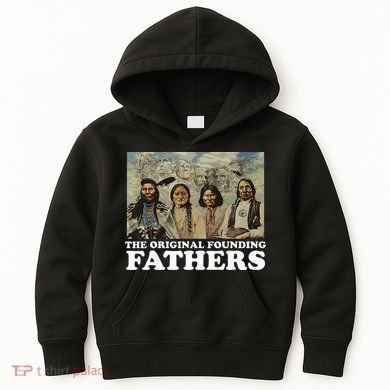 The Original Founding Fathers Native American Kids Hoodie